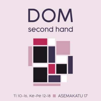 DOM second hand - logo