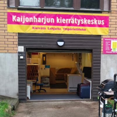 Kaijonharjun Kierrätyskeskus second hand shop