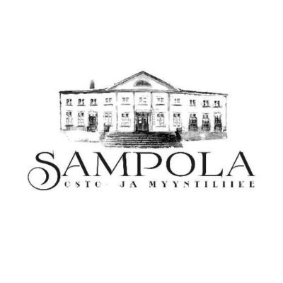 Osto- ja myyntiliike Sampola, Rauma -logo