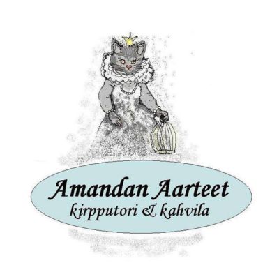 Amandan Aarteet kirpputori & kahvila, Mänttä - logo