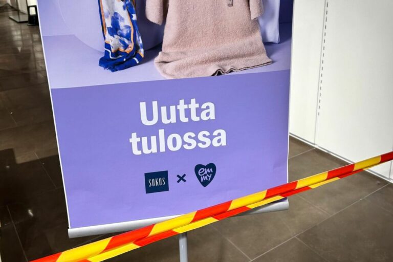 Emmy avaa second hand myymälän Helsingin Sokokselle